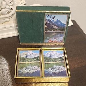 Vintage Congress Mountain View Playing Card Set
